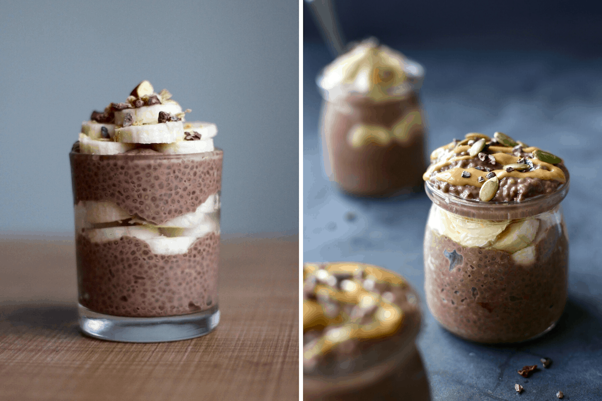 Vegan Chocolate Chia Seed Pudding