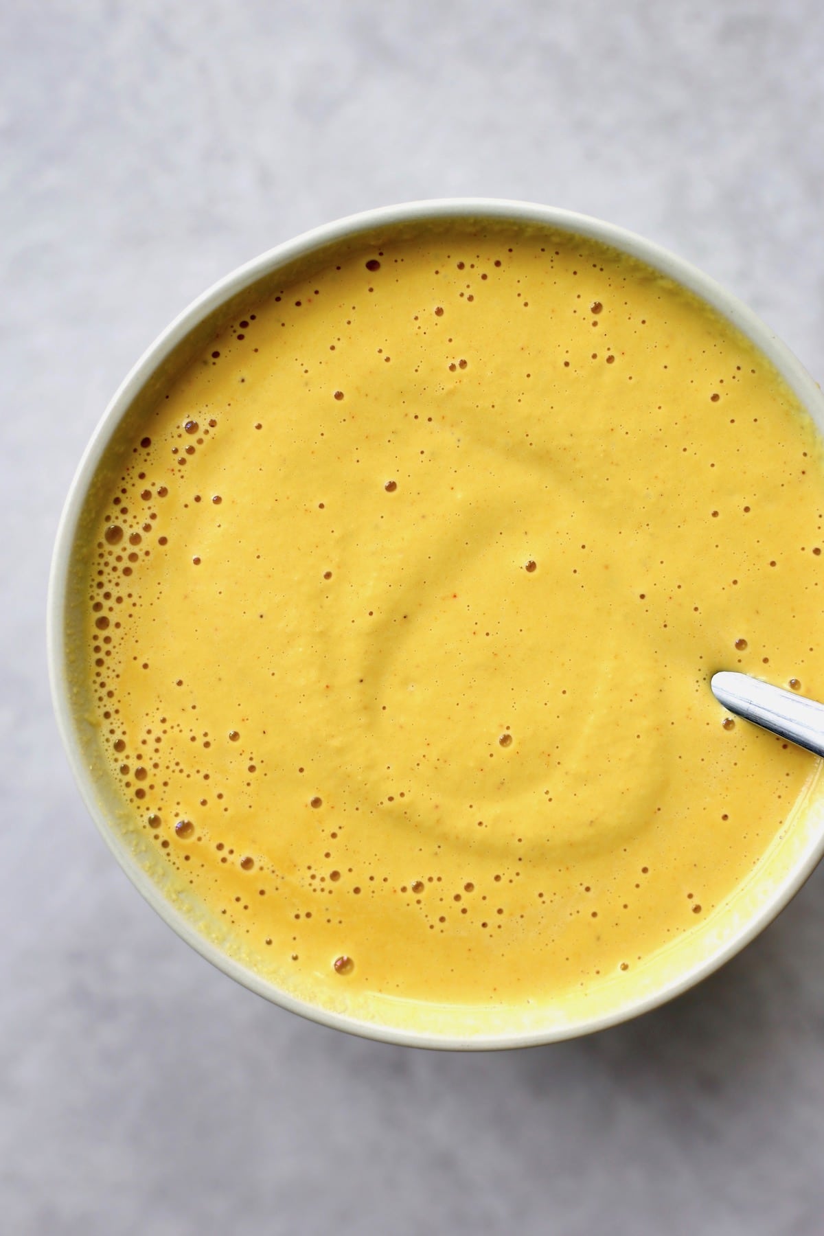 smooth and creamy vegan nacho cheese sauce