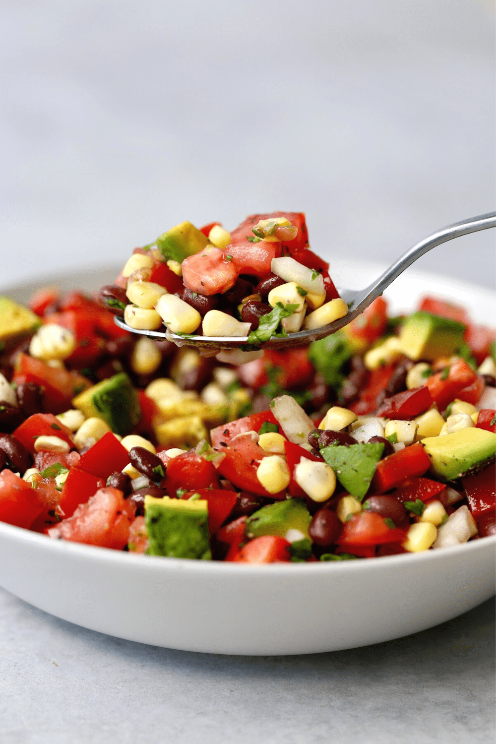 Simple Black Bean and Corn Salad - The Conscientious Eater