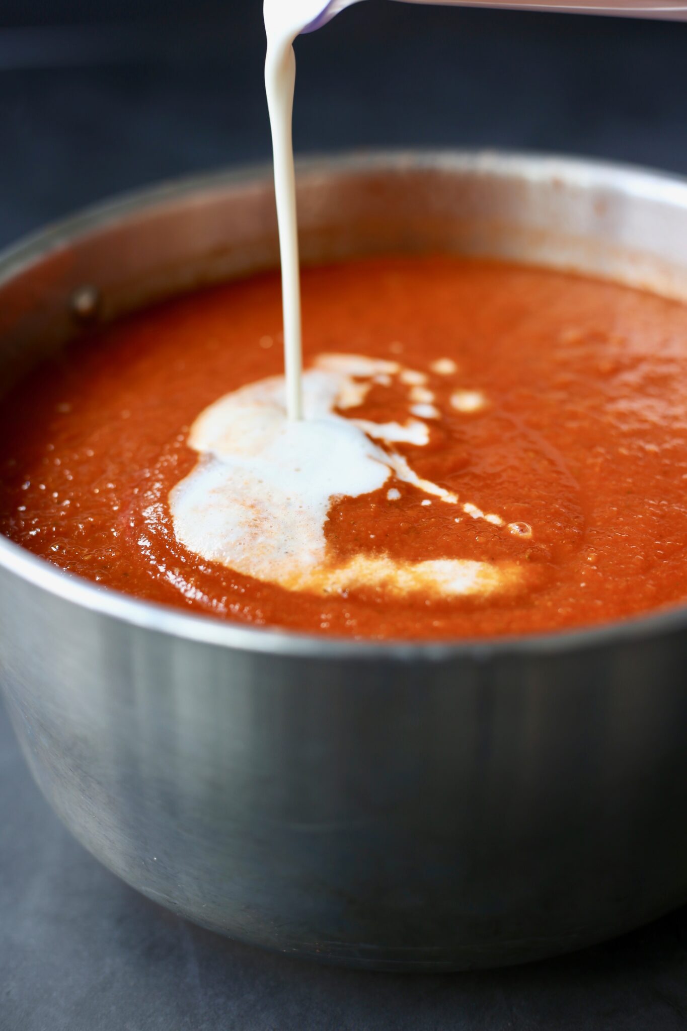 Creamy Vegan Tomato Zucchini Soup The Conscientious Eater