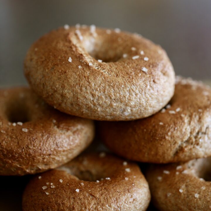 Homemade Whole Wheat Bagel Recipe! Karinokada