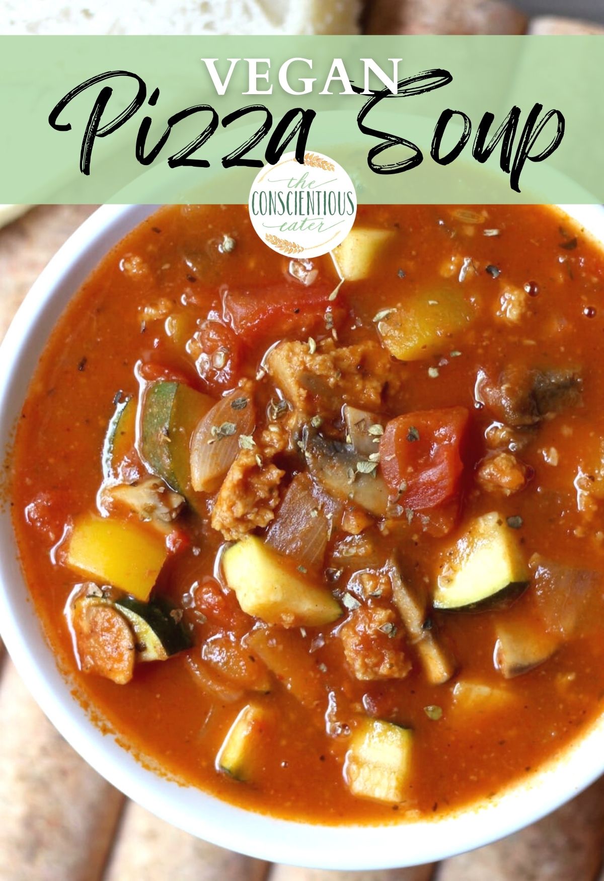 vegan pizza soup