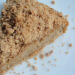Vegan Coffee Cake at an angle